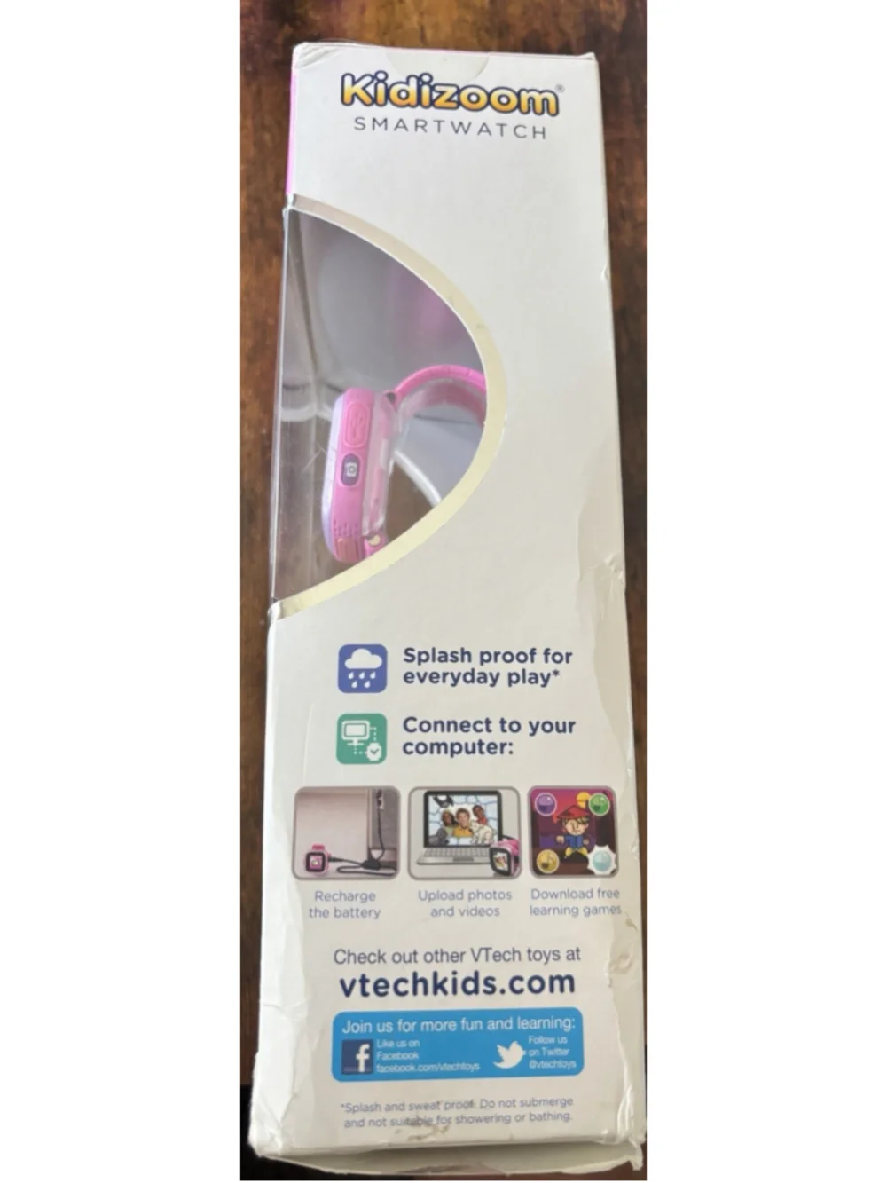 New Vtech Kidizoom Smart Watch DX3 Smartwatch For Kids Touch Screen Pink
